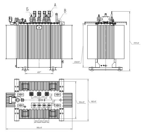 РусТранс ТМГ-1000/10/0,4 Измерительные трансформаторы тока #2